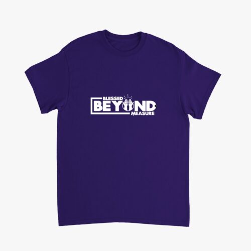 Blessed Beyond Measure T-Shirt (Purple)